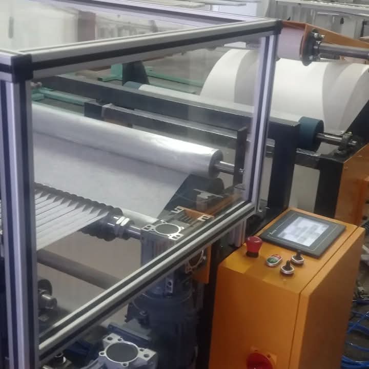 A.K.4 25 JUMBO TOP KUMAŞ TELA DİLİMLEME MAKİNASI