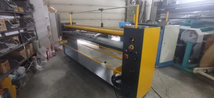 A.K.2 Fabric Roll Transfer and Rewinding Machine gerçek ürün görseli 7