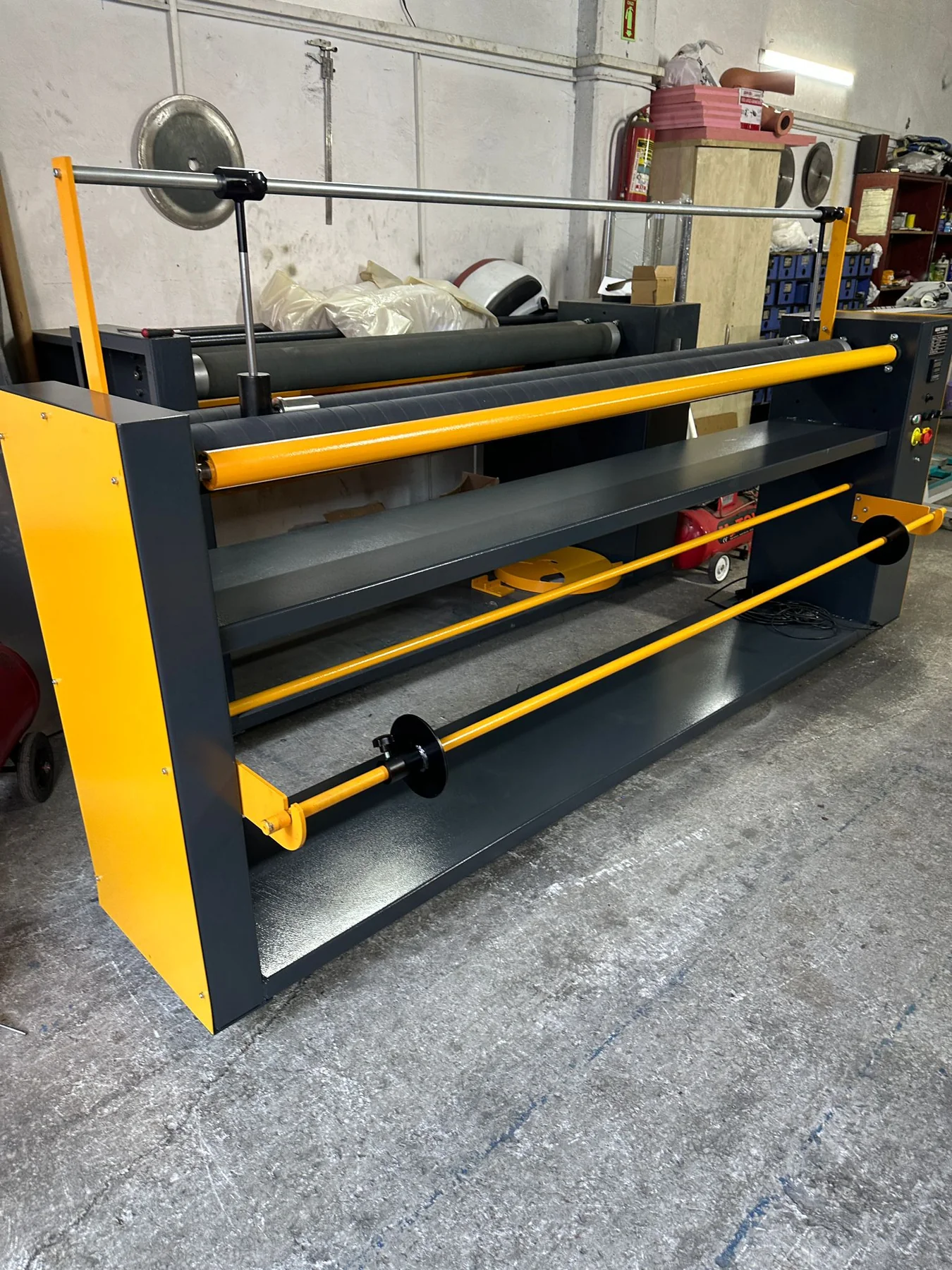A.K.2 Fabric Roll Transfer and Rewinding Machine gerçek ürün görseli 8