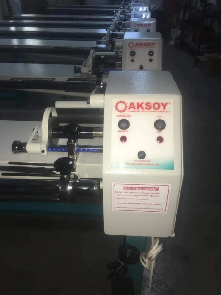A.K.5 Single-Blade Automatic Bias Cutting Machine gerçek ürün görseli 5